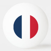 Franse vlag pingpongbal (Achterkant)