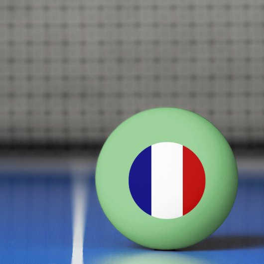 Franse vlag pingpongbal (Net)
