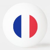 Franse vlag pingpongbal (Achterkant)