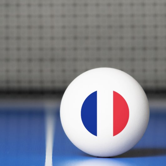 Franse vlag pingpongbal (Net)