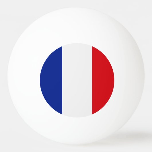 Franse vlag pingpongbal (Achterkant)