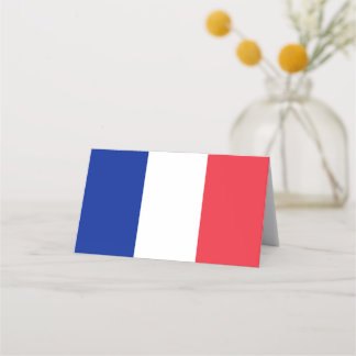 Franse vlag plaatskaartje