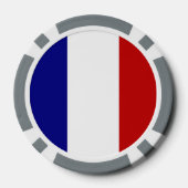 Franse vlag poker chips (Achterkant)