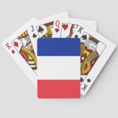 Franse vlag pokerkaarten (Achterkant)
