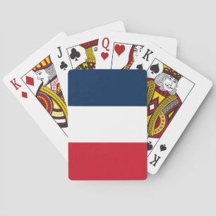Franse vlag pokerkaarten