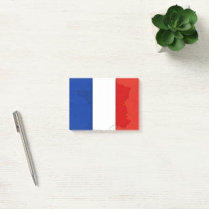 Franse vlag post-it® notes