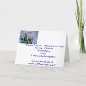 Franse vlag - Postcard from Paris4 Kaart (Achterkant)