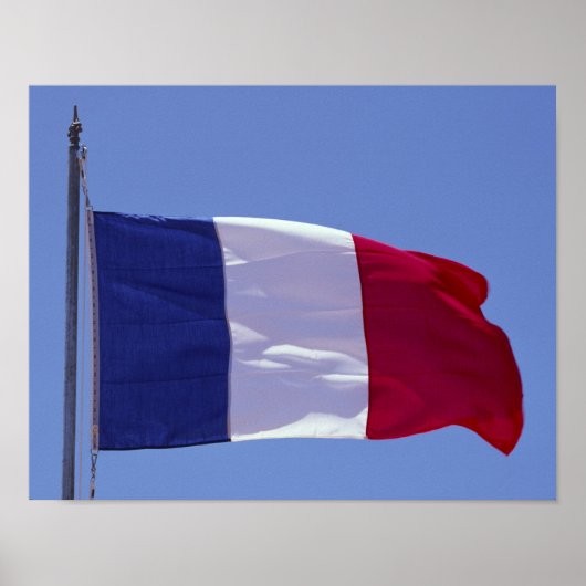 Franse vlag poster (Voorkant)