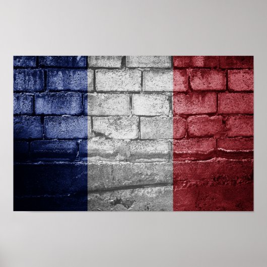 Franse vlag poster (Voorkant)