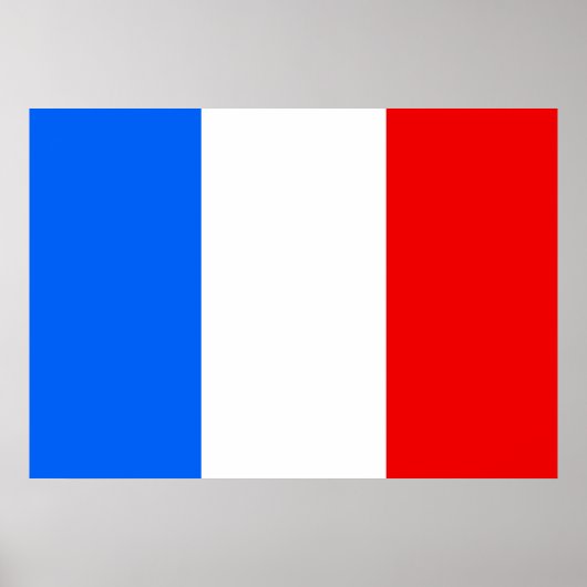 Franse vlag poster (Voorkant)