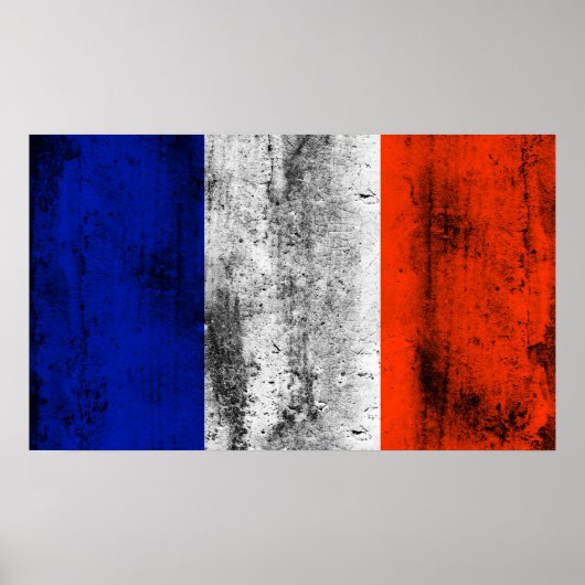 franse vlag poster (Voorkant)