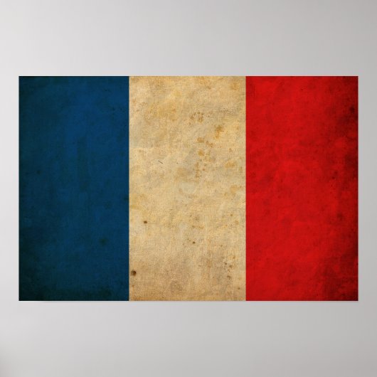 -Franse vlag Poster (Voorkant)