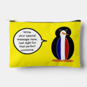 Franse vlag praten Ms Penguin gepersonaliseerd Etui (Voorkant)