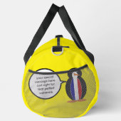 Franse vlag praten Ms Penguin gepersonaliseerd Plunjezak (Rechts)