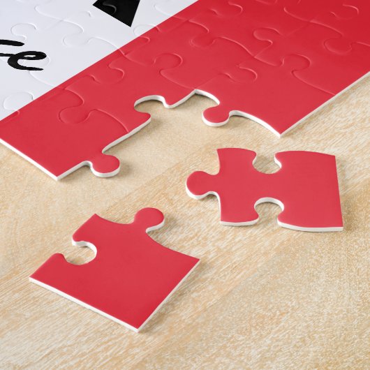 Franse vlag Puzzel, Eiffeltoren, Vakantie, Frankri Legpuzzel (Zijkant)