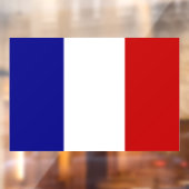 Franse vlag raamsticker (Vel 2)