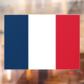 Franse vlag raamsticker (Vel 2)