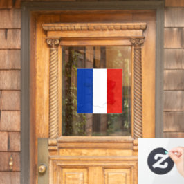 Franse vlag raamsticker