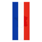 Franse vlag reclamekaart (Voorkant)