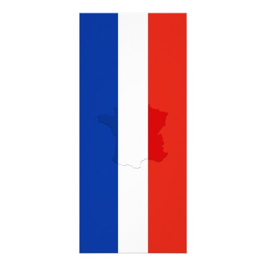 Franse vlag reclamekaart (Achterkant)