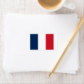 Franse vlag Retouradreslabel Etiket (Insitu)