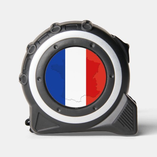 Franse vlag rolmaat (Voorkant)