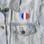 Franse vlag ronde button 3,2 cm (In situ)