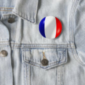 Franse vlag ronde button 5,7 cm (In situ)