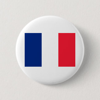 Franse vlag ronde button 5,7 cm