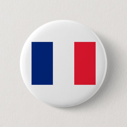 Franse vlag ronde button 5,7 cm (Voorkant)