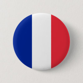 Franse vlag ronde button 5,7 cm