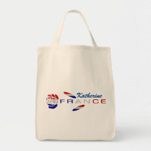 Franse vlag Roos gepersonaliseerd