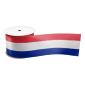 Franse vlag satijnen lint (Spoel)