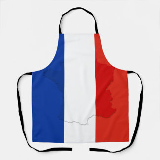 Franse vlag schort