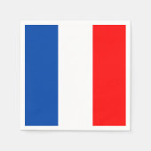 Franse vlag servet (Voorkant)