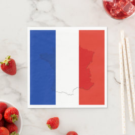 Franse vlag servet