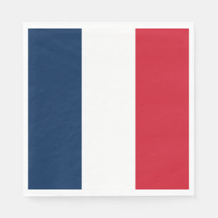 Franse vlag servet