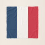 Franse vlag sjaal<br><div class="desc">De nationale vlag van Frankrijk.</div>