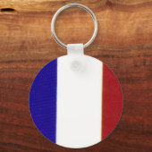 Franse vlag sleutelhanger (Voorkant)