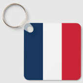 Franse vlag sleutelhanger (Voorkant)
