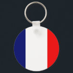 Franse vlag sleutelhanger<br><div class="desc">Illustratieve vlag van Frankrijk</div>