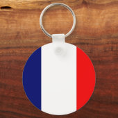 Franse vlag sleutelhanger (Voorkant)