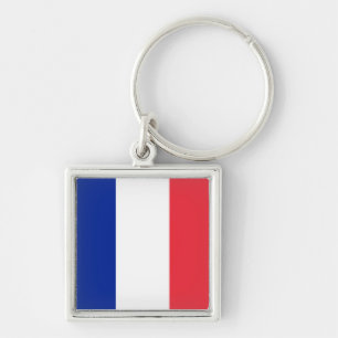 Franse vlag Sleutelhanger