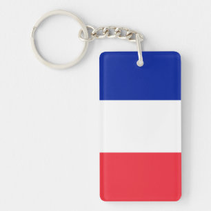 Franse vlag sleutelhanger