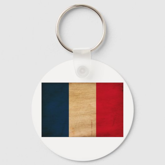 Franse vlag sleutelhanger (Voorkant)