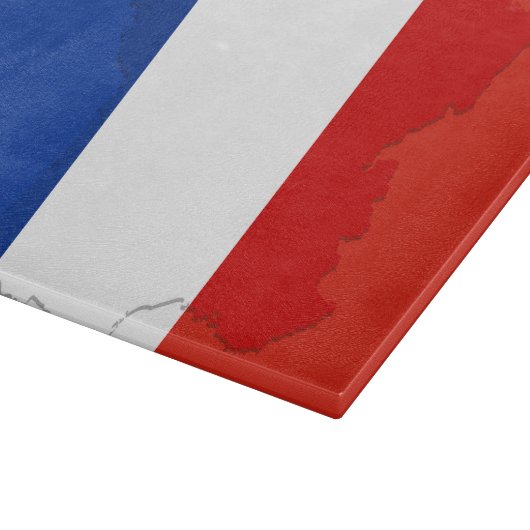 Franse vlag snijplank (Hoek)