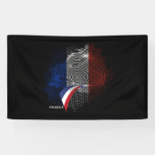Franse vlag spandoek (Horizontaal)