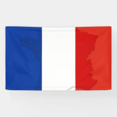 Franse vlag spandoek (Horizontaal)