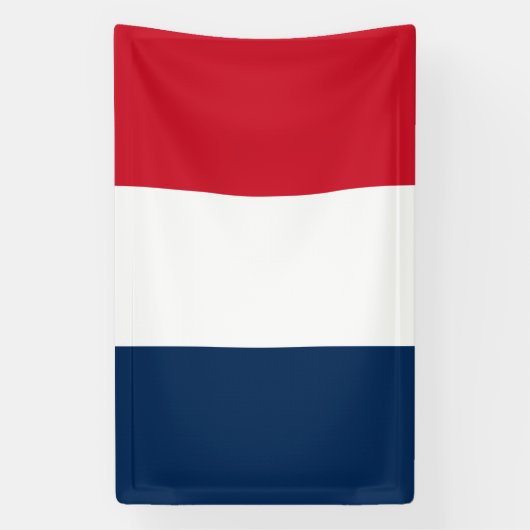 Franse vlag spandoek (Verticaal)