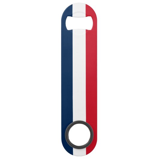 Franse vlag speed flessenopener (Voorkant)